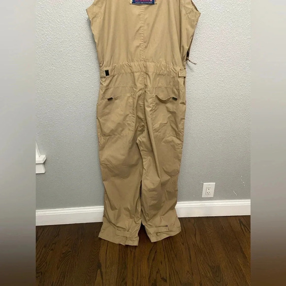 Vintage Tommy Hilfiger jumpsuit overalls carpenter size Large 90's wide‎ leg - Picture 11 of 15